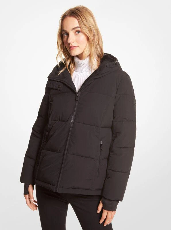 michael_kors Faux Fur-Trim Quilted Puffer Jacket 1