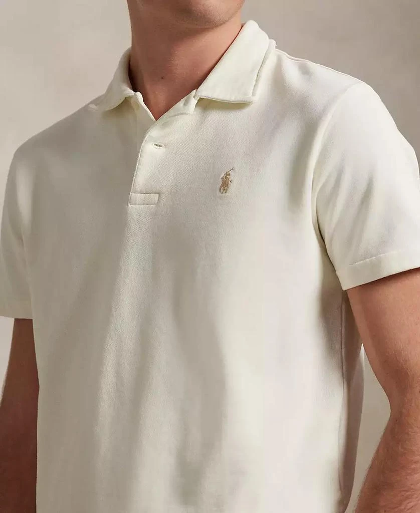 Ralph Lauren Men's Loopback Fleece Polo-Collar Sweatshirt 3