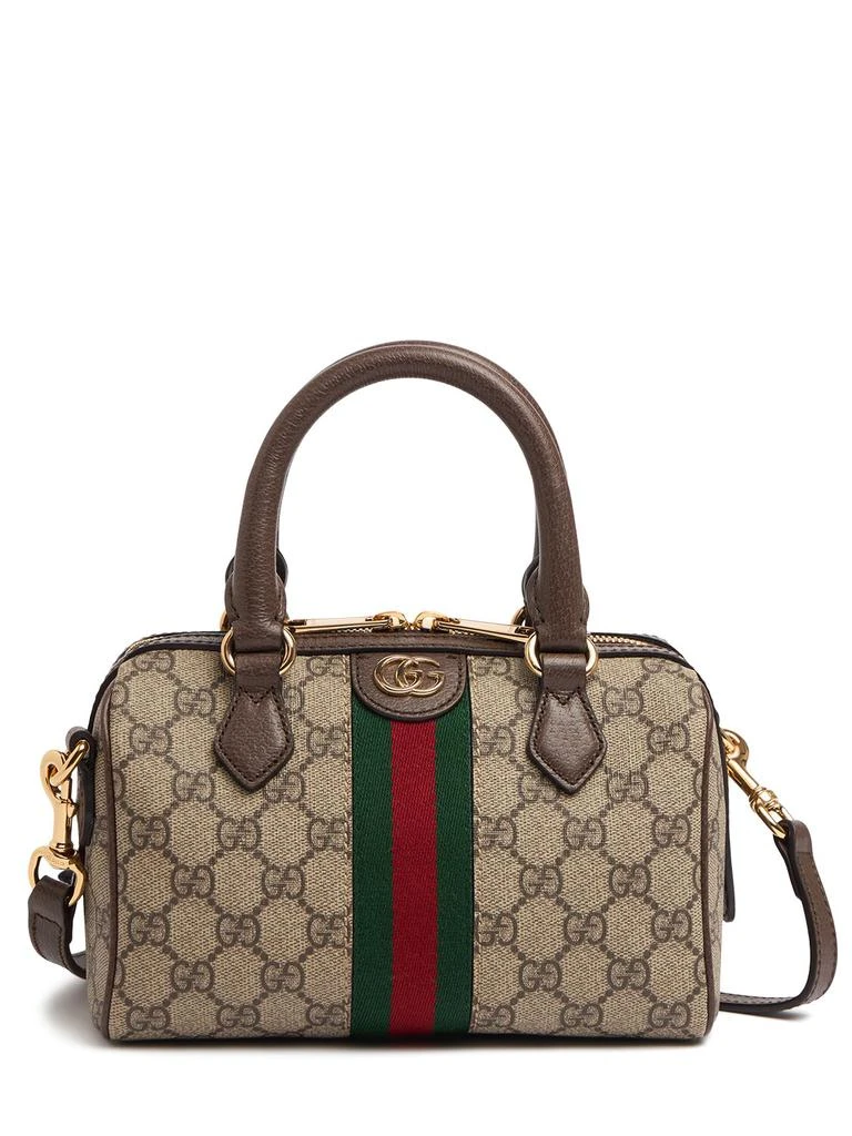 Gucci Mini Ophidia Gg Canvas Top Handle Bag 1