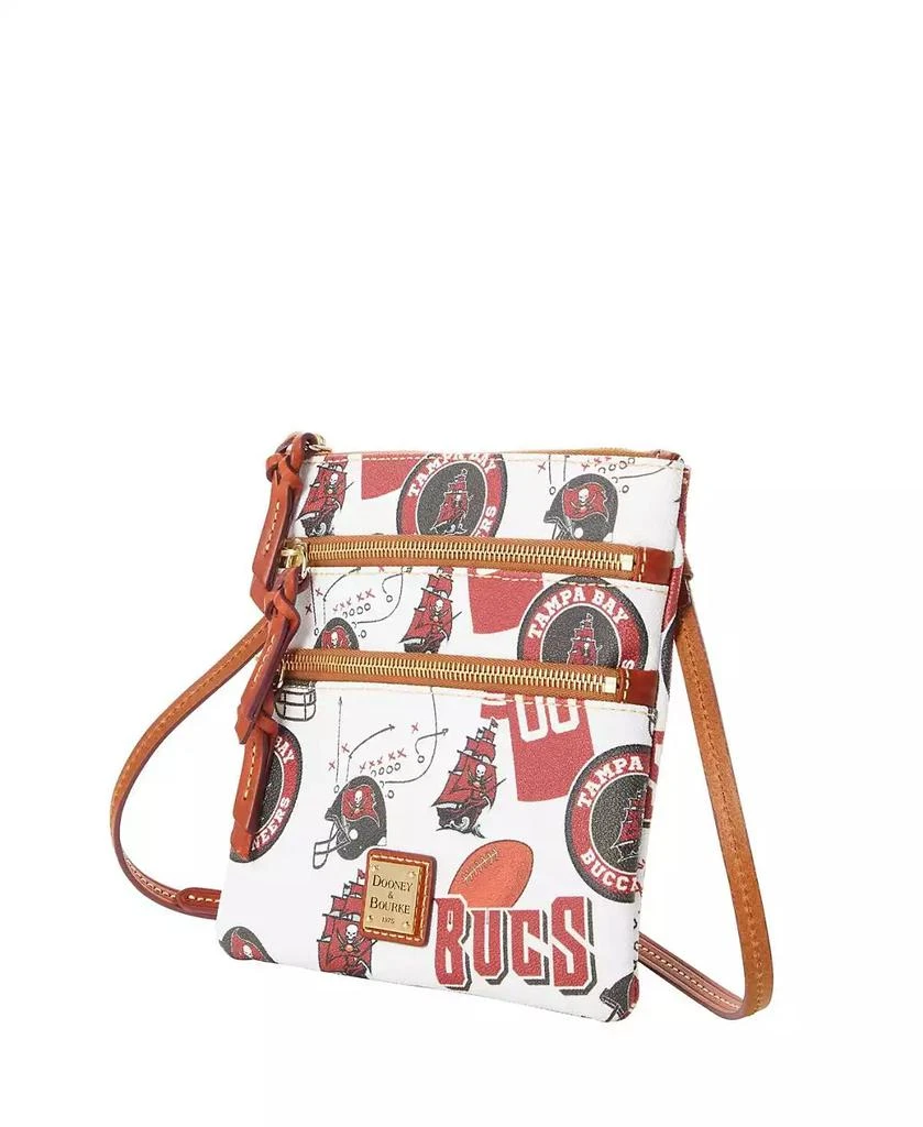 Dooney & Bourke Women's Tampa Bay Buccaneers Triple-Zip Crossbody Purse 2