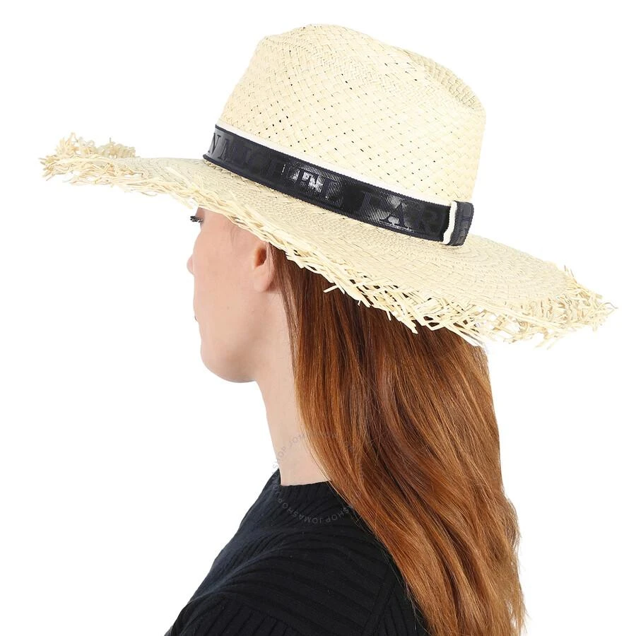 MAISON MICHEL Natural Zango Straw Fedora Hat 3