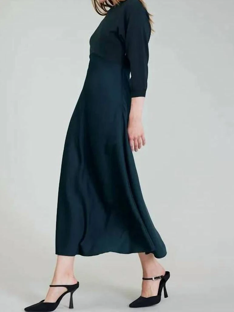 chinese dress ladies Arwyn Ribbed Layered Midi Sweater Dress main image 0