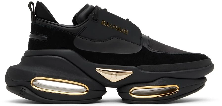 Balmain Black B-Bold Sneakers 1