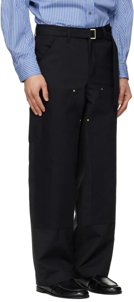 Sacai Black Carhartt WIP Edition Duck Trousers 2