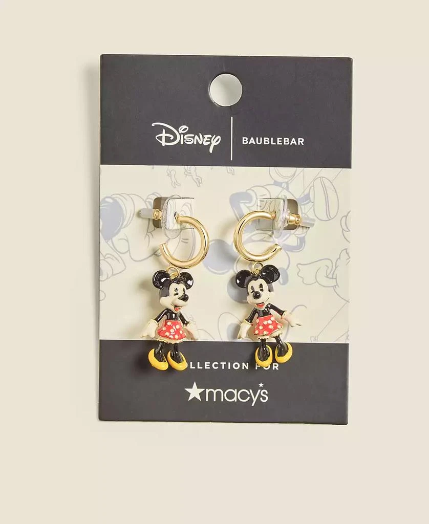 BAUBLEBAR Disney | Macy's Minnie Mouse Huggie Earrings, Created for Macy's 4