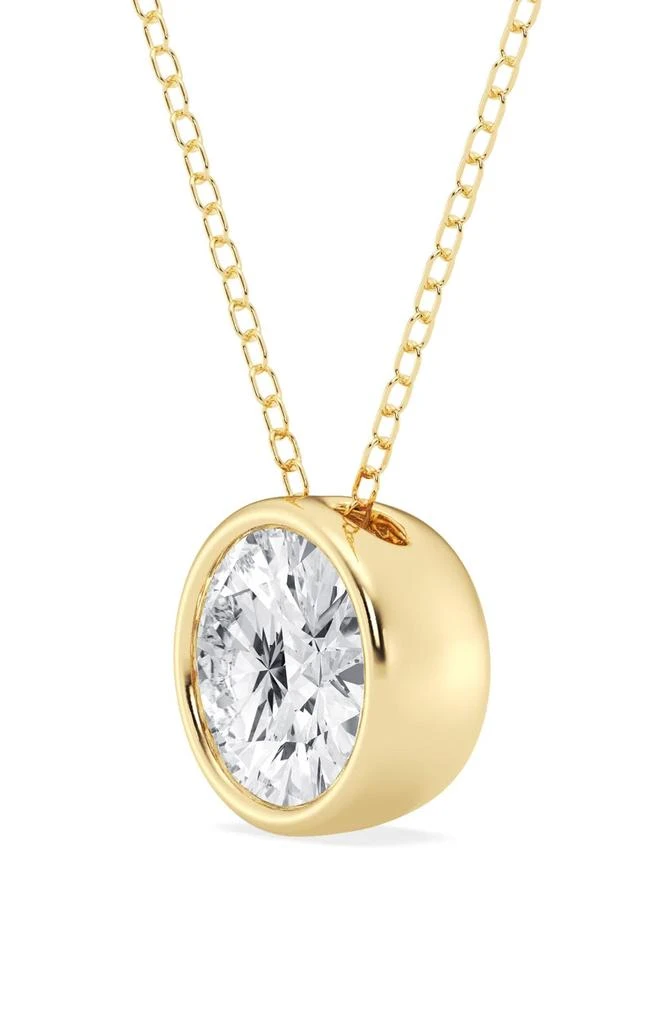 Badgley Mischka 14K Gold Round Cut Lab-Created Diamond Pendant Necklace - 2.0ct 4