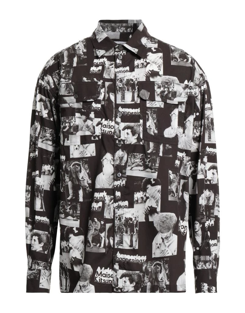 Maison Kitsune Patterned shirt 1