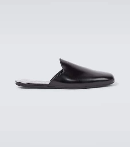 Prada Brushed leather mules 1