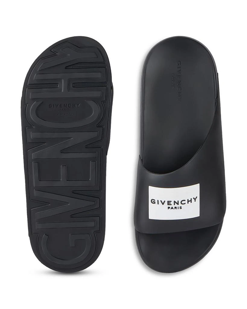Givenchy Men's Label Slide Sandals 2