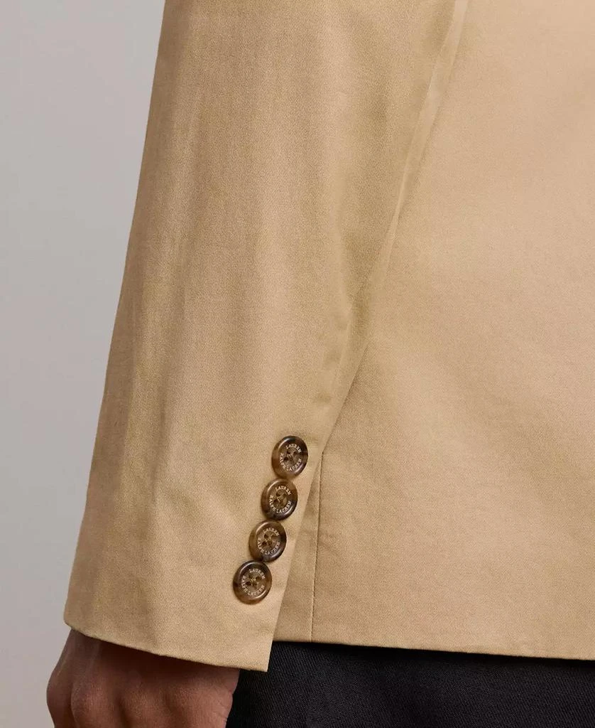 Ralph Lauren Women's Double-Breasted Cotton Twill Blazer 4