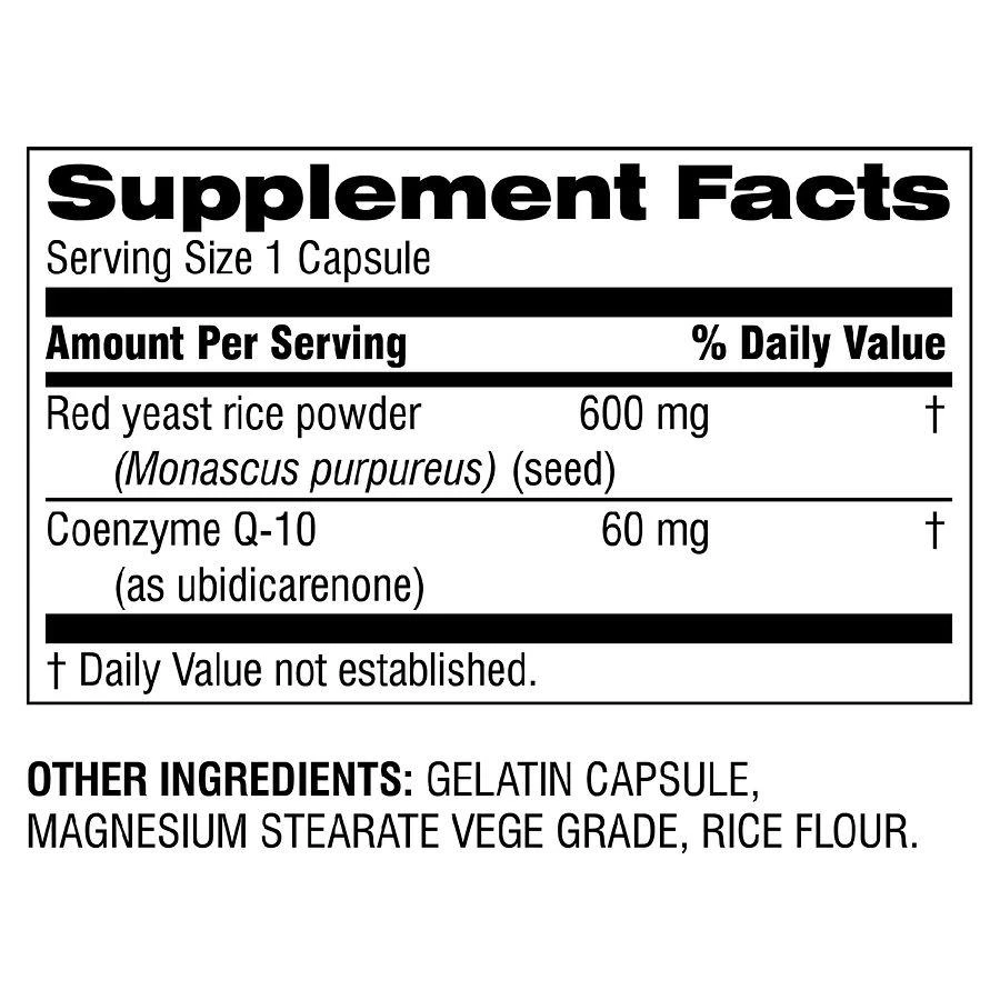Botanic Choice CoQ-10 with Red Yeast Rice 2