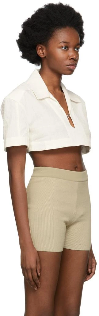 Jacquemus Off-White 'Le Haut Bebi' Shirt 2