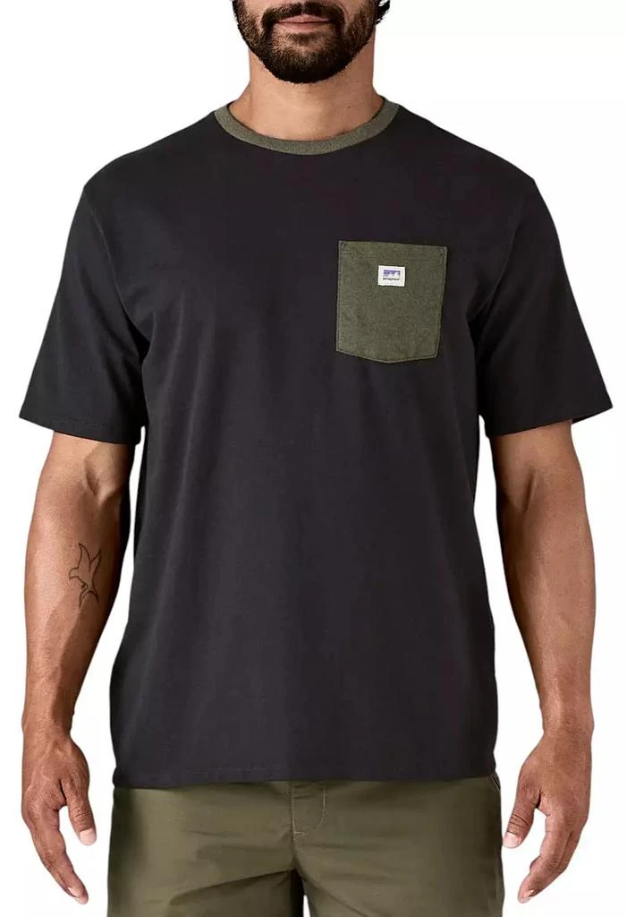 Patagonia Patagonia Men
s Shop Sticker Short Sleeve T-Shirt