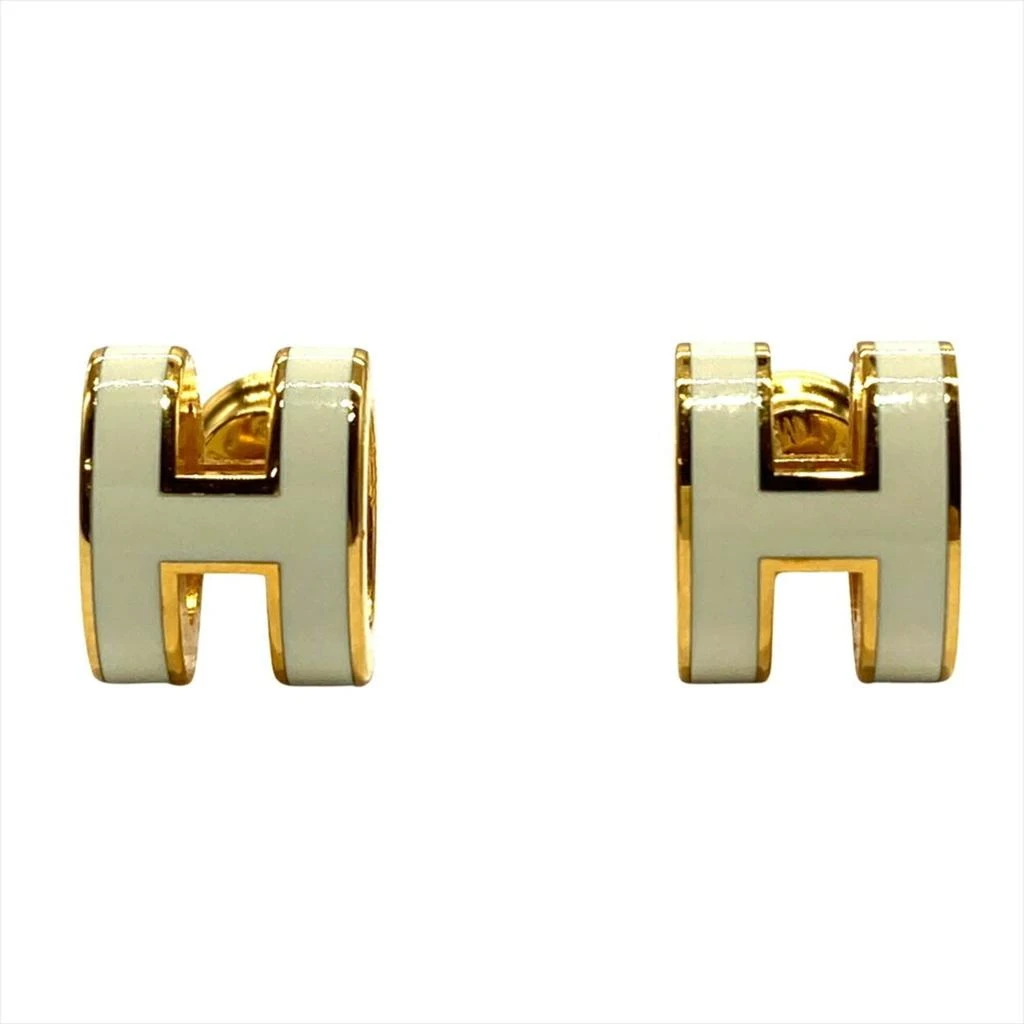 Hermes Metal Stud Earrings (Pre-Owned)