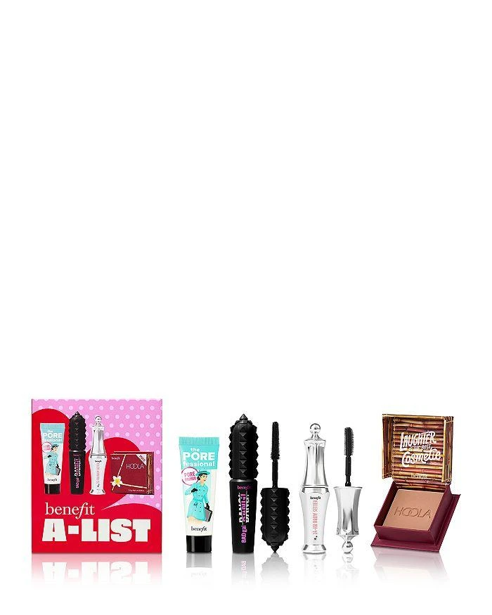 Benefit Cosmetics Mini Mascara, Brow Setter, Bronzer & Primer Set ($62 value) 1