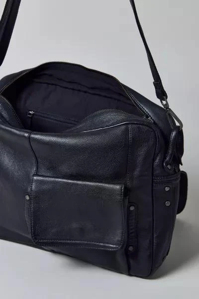 Urban Outfitters Classic Leather Messenger Bag 4