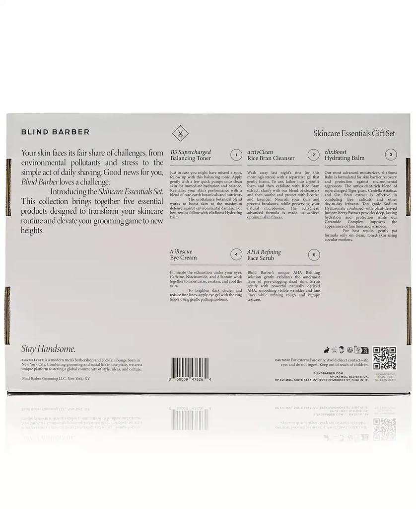 Blind Barber 5-Pc. Skincare Essentials Gift Set 3