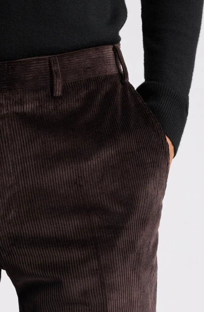 Canali Stretch Cotton Corduroy Trousers 4