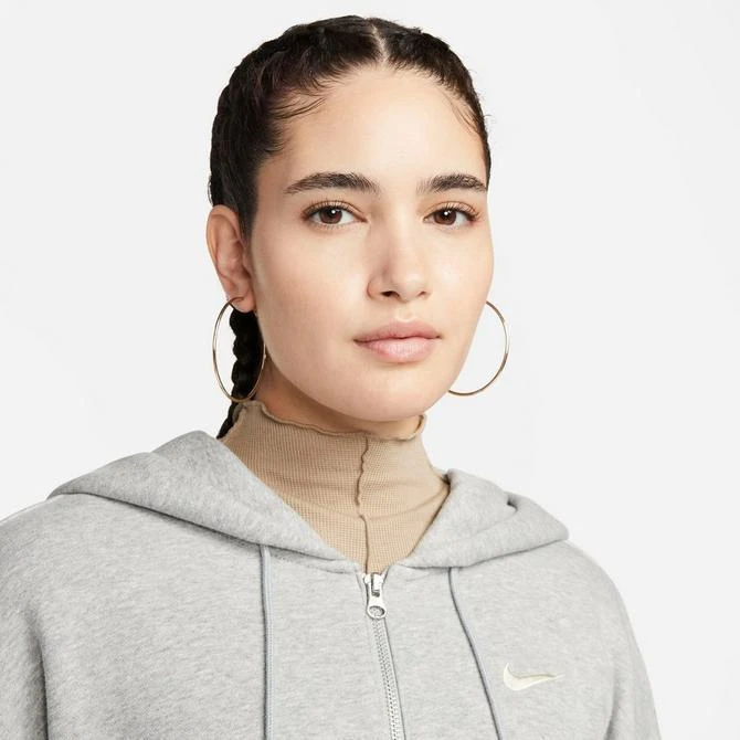 NIKE Women's Nike Sportswear Phoenix Fleece Oversized Full-Zip Hoodie 4