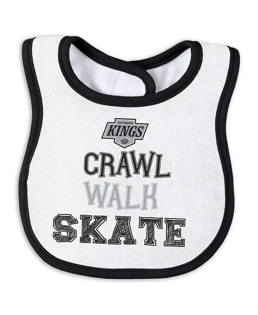 WEAR by Erin Andrews Baby Boys and Girls Los Angeles Kings Sleep and Play Sleeper Set with Bib 2