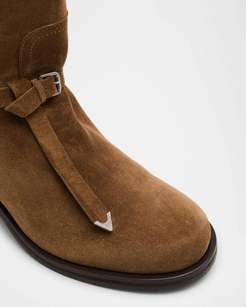 Brunello Cucinelli City Suede Ankle Boots 6