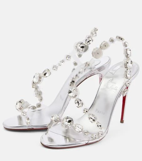 Christian Louboutin Rosalie Jewel 100 crystal-embellished sandals 4