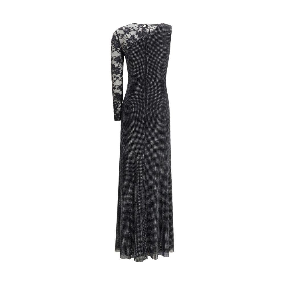 Self Portrait Self-Portrait Lace and rhinestone long Dress