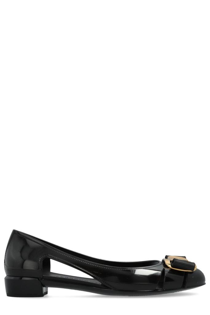 Salvatore Ferragamo Ferragamo Dada Ballet Flat Shoes - Free