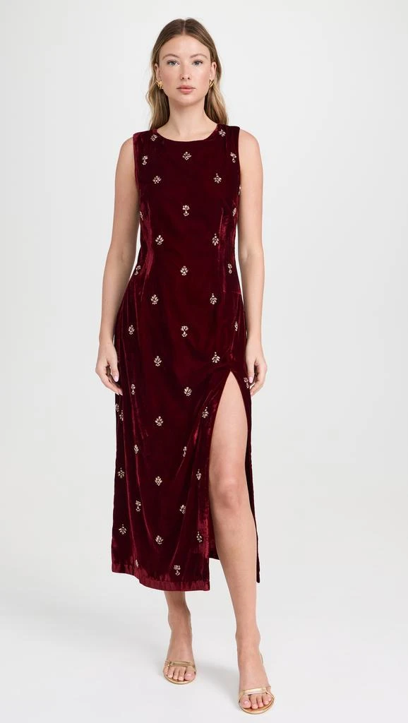 MISA Delaney Velvet Dress 6