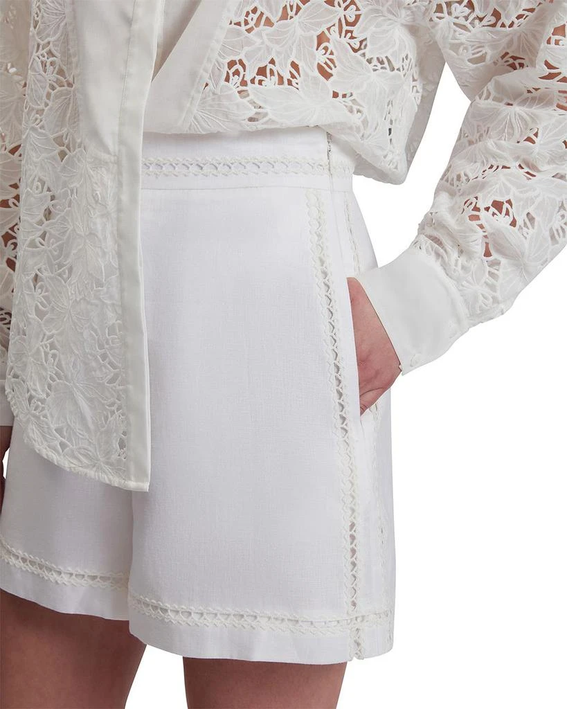 Ted Baker London Buccia Trim Linen Shorts 5