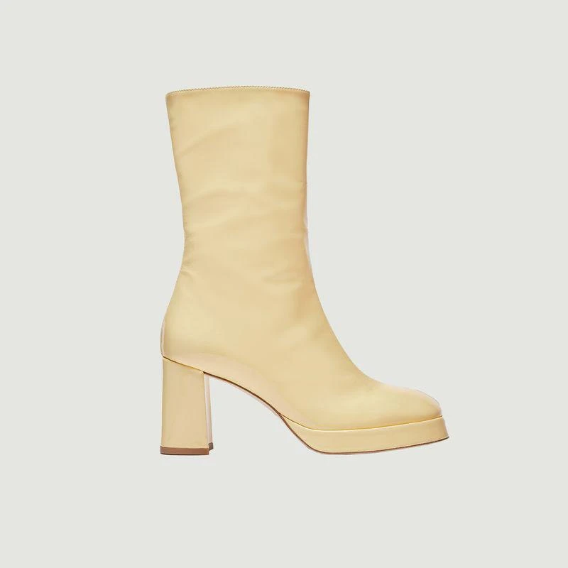 MIISTA Carlota boots  Beige MIISTA 1