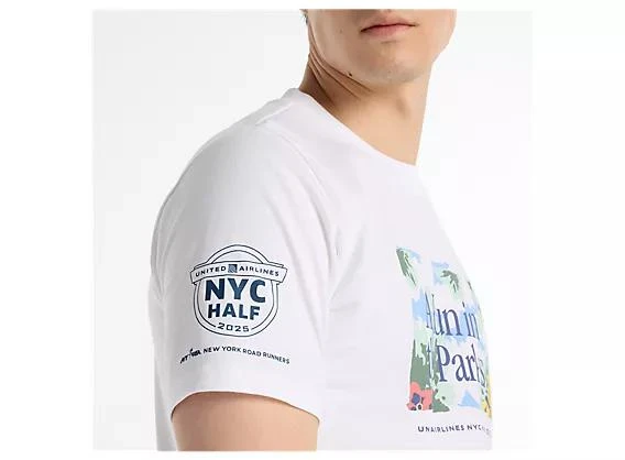 New Balance United Airlines NYC Half Graphic T-Shirt 5