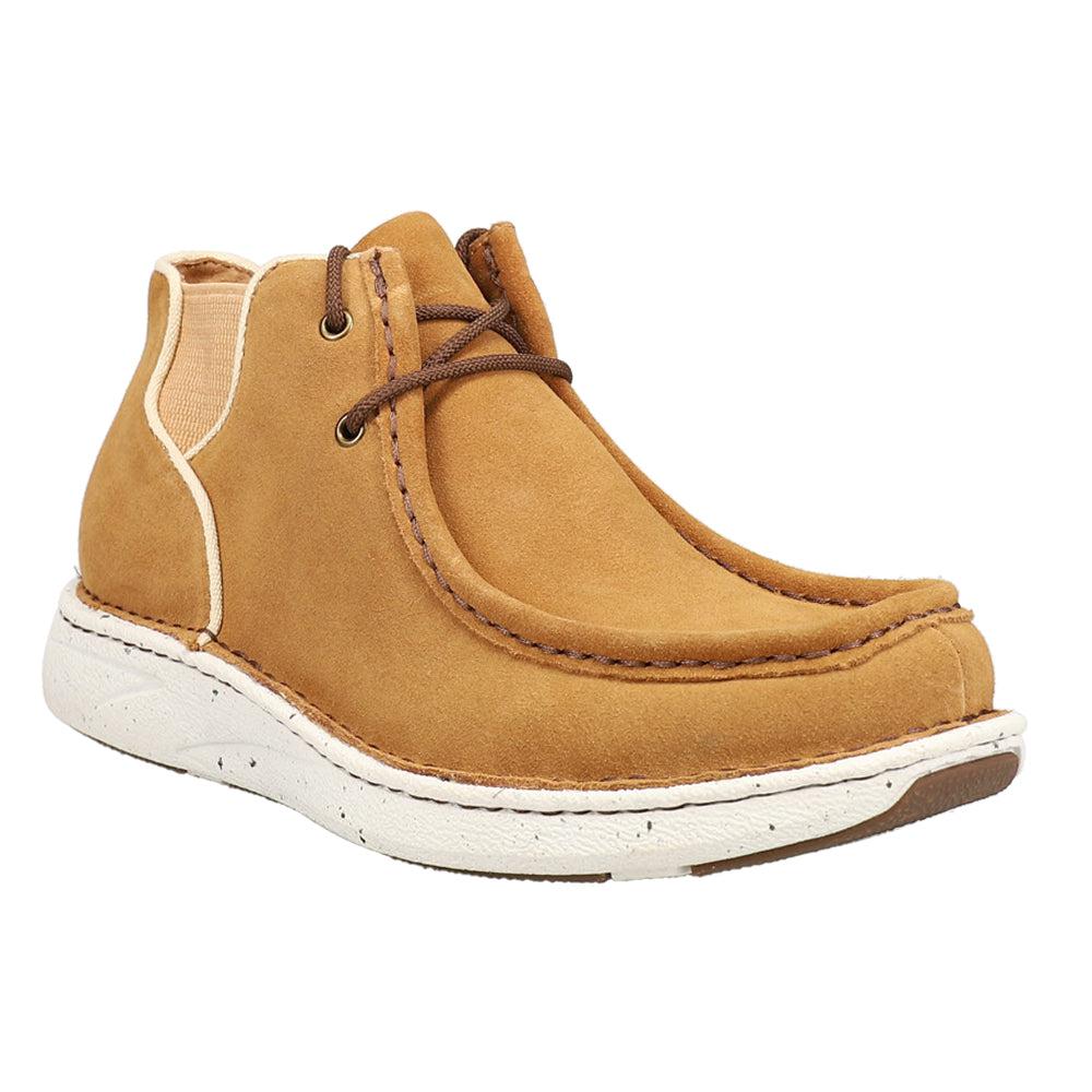 Justin Boots Hi-Call Buckskin Chukka Boots