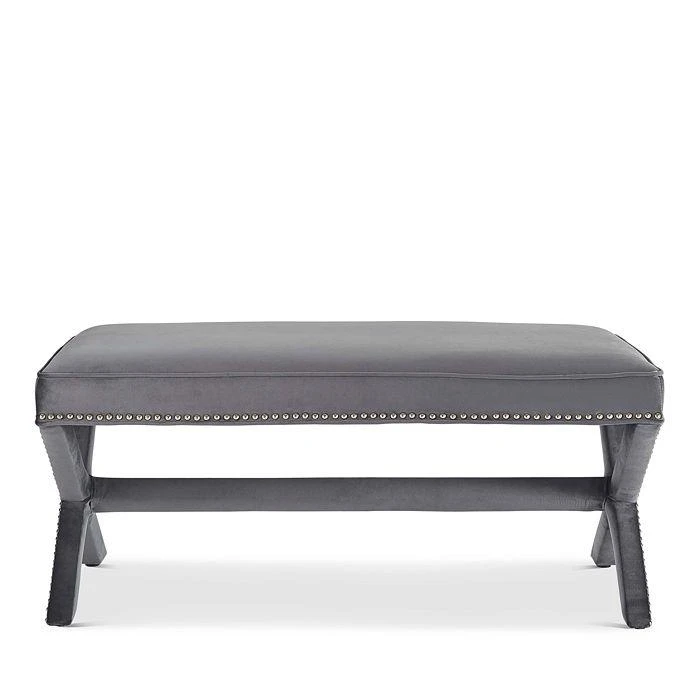 Modway Rivet Performance Velvet Bench 3