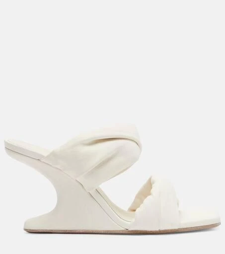 Rick Owens Twisted Cantilever 80 leather mules 4