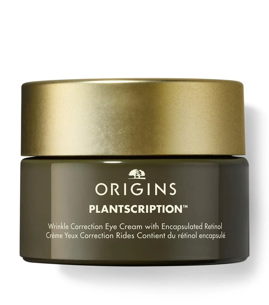 Origins Plantscription Wrinkle Correction Eye Cream with Encapsulated Retinol (15ml) 1
