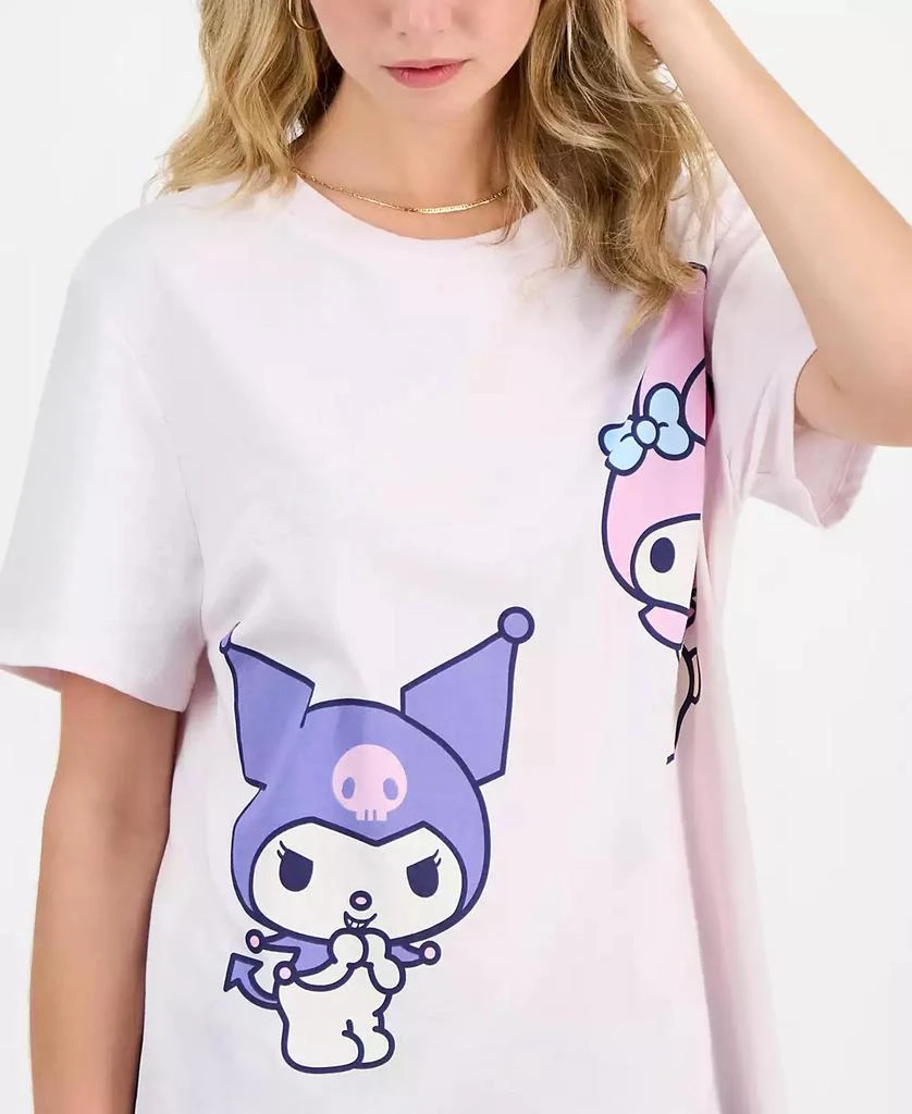 Love Tribe Juniors' Crewneck Short-Sleeve Graphic Print T-Shirt 3