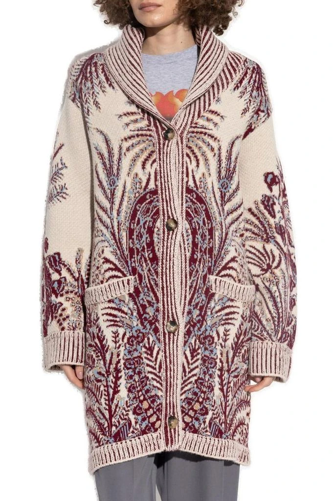 ETRO Etro Jacquard Maxi Cardigan 2