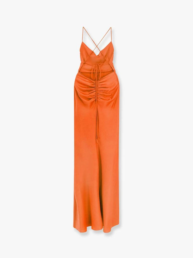 ACTUALEE Satin long dress 5
