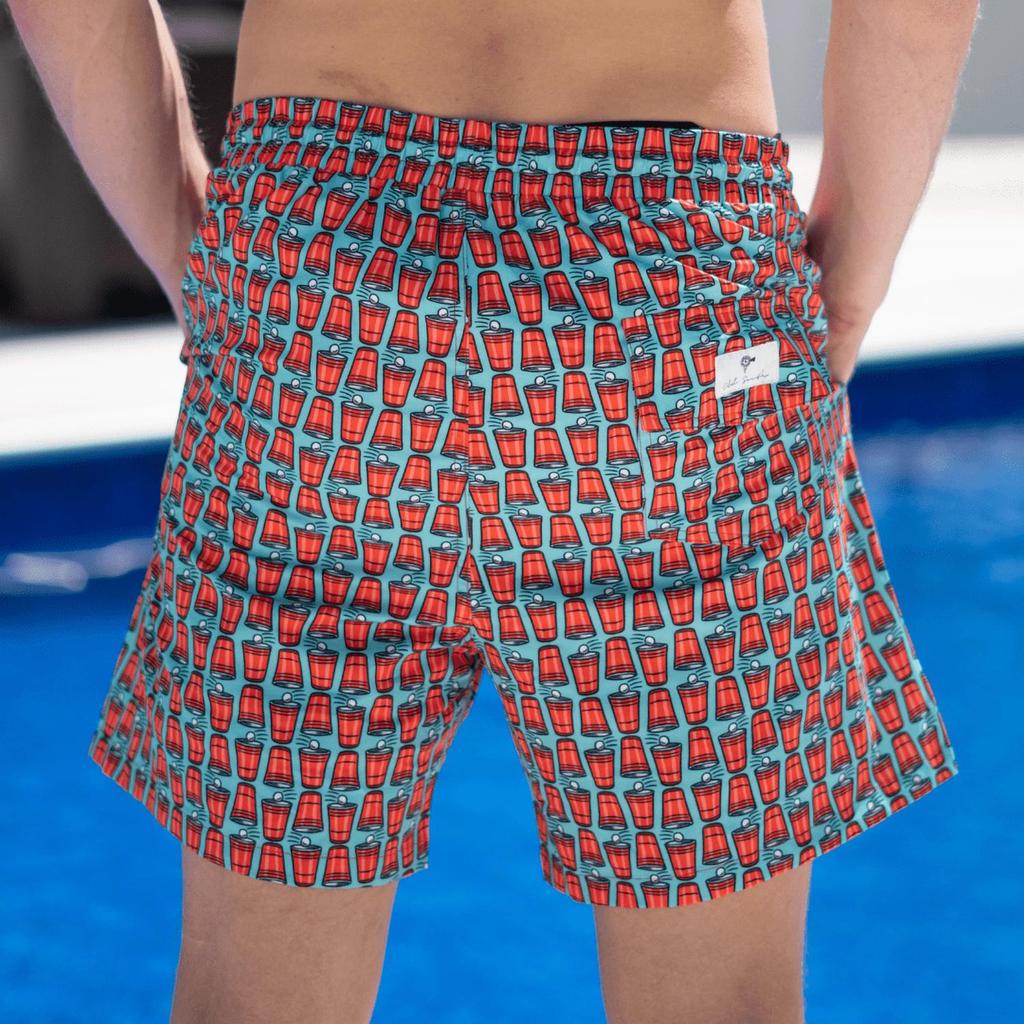 Old South Apparel Old South Apparel - Solo Cup Lined Swim Trunks