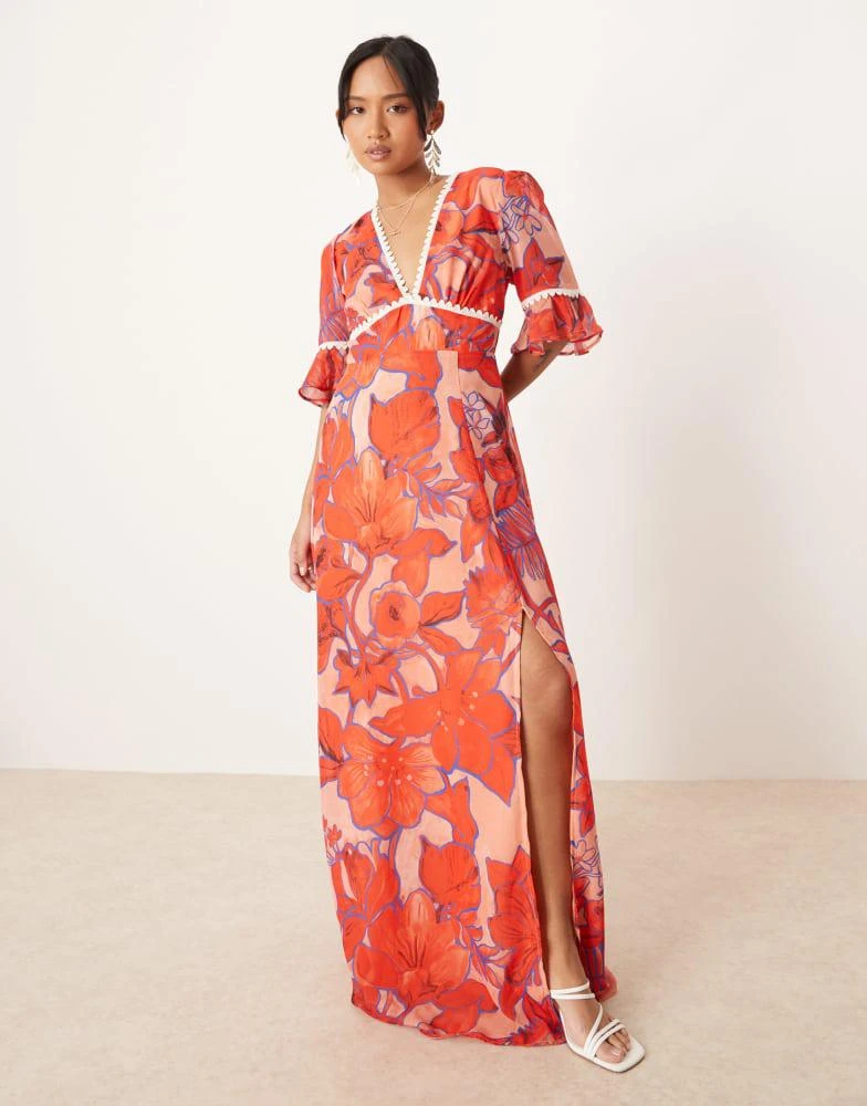 open lace back dress The Ebony main image 1