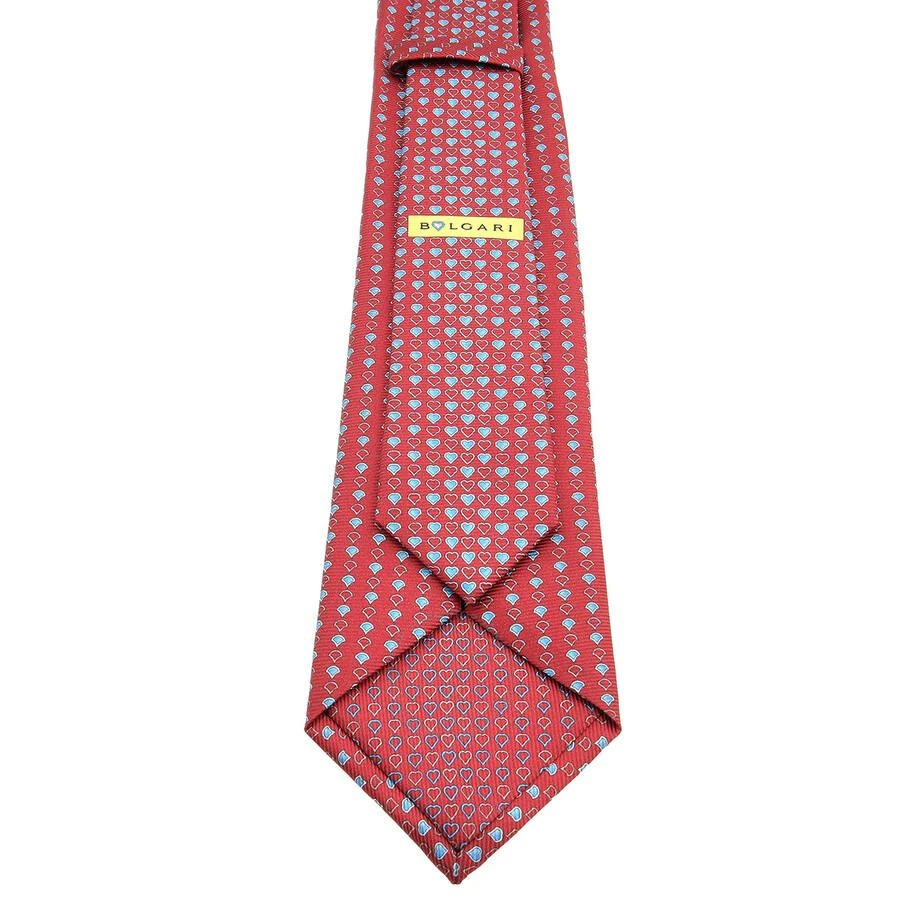 BVLGARI Pictorial Love Shades Silk Tie 3