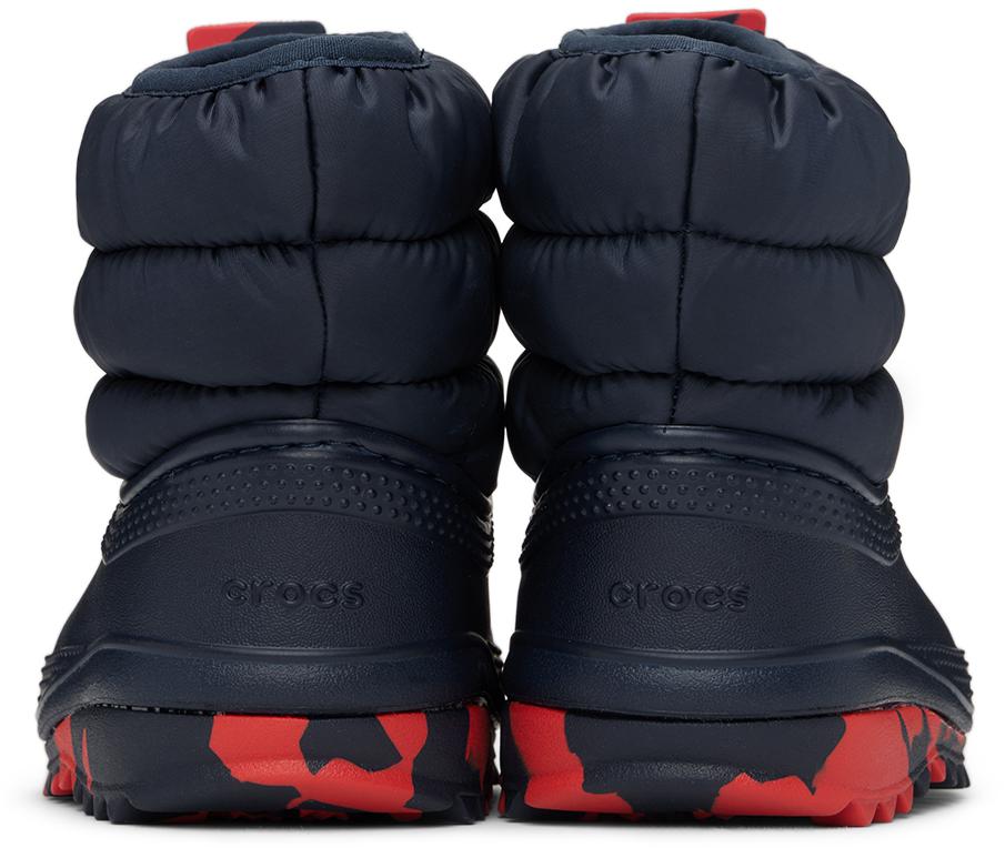 Crocs Baby Navy Classic Neo Puff Boots