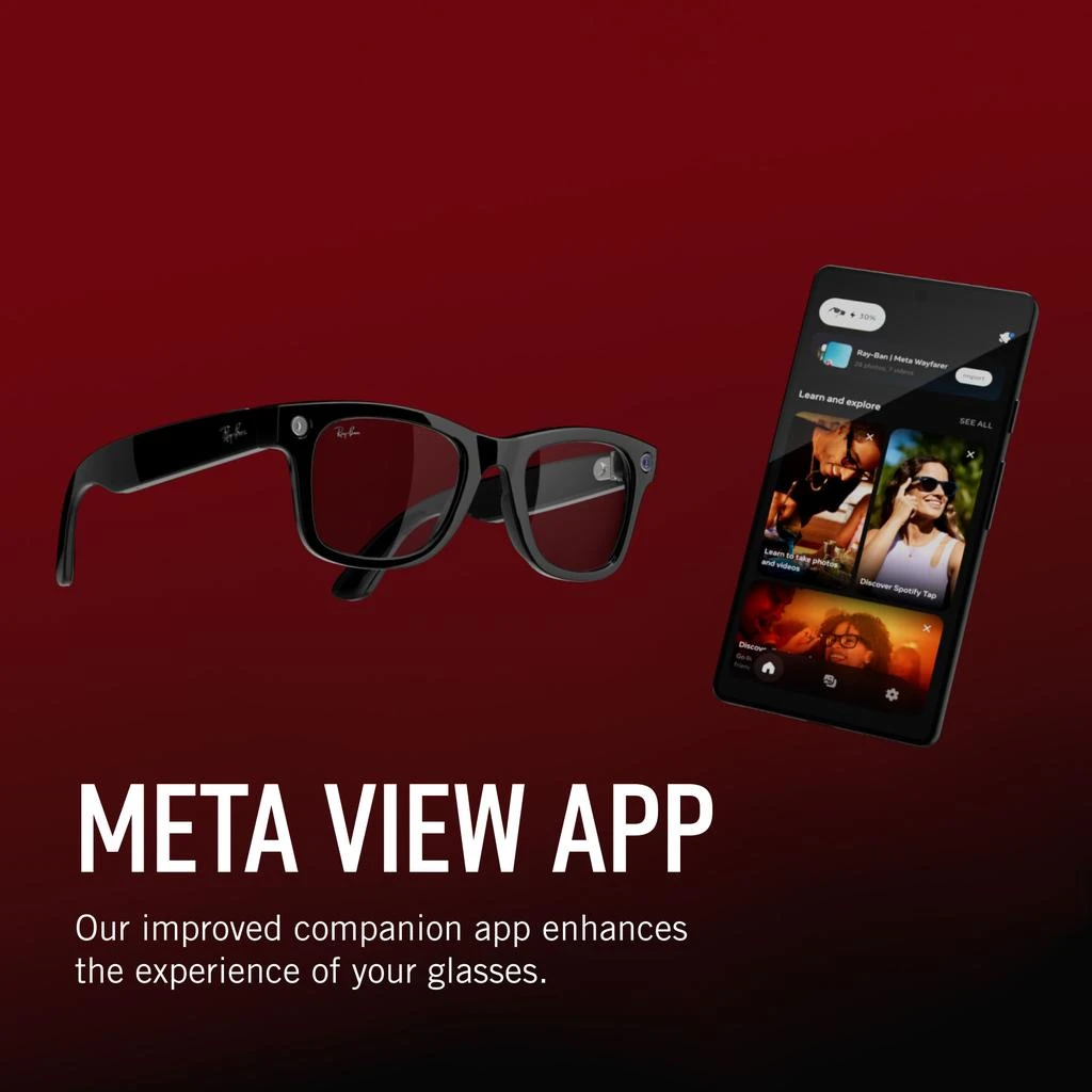 Ray-Ban Men's Meta Headliner Smart Glasses 10