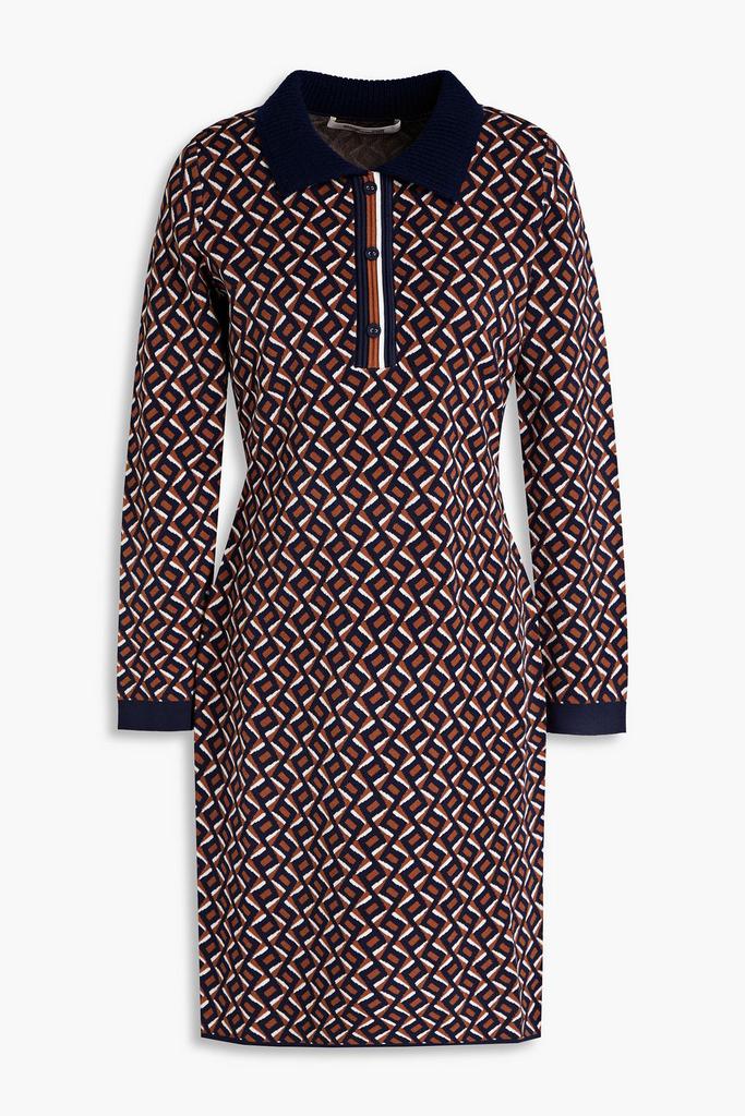 Diane von Furstenberg Milena jacquard-knit mini dress