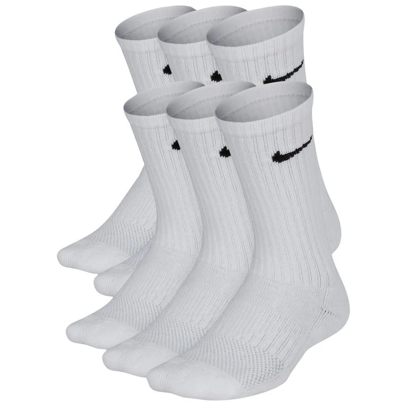 NIKE Nike 6 Pack Cushioned Crew Socks - Boys' Grade School 1