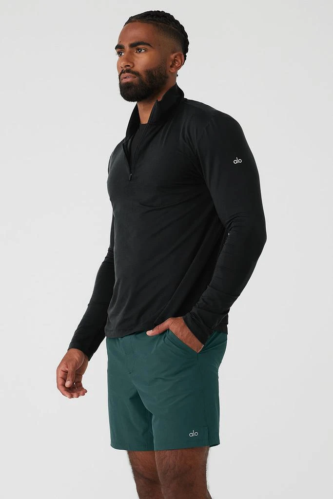 Alo Conquer 1/4 Zip Reform Long Sleeve - Black 2