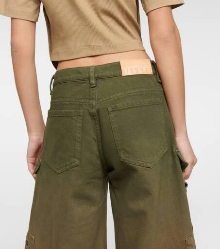 Dion Lee High-rise cotton cargo pants 6