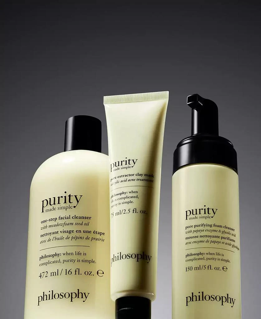 philosophy Purity Made Simple Pore Extractor Exfoliating Clay Mask, 2.5 oz 8