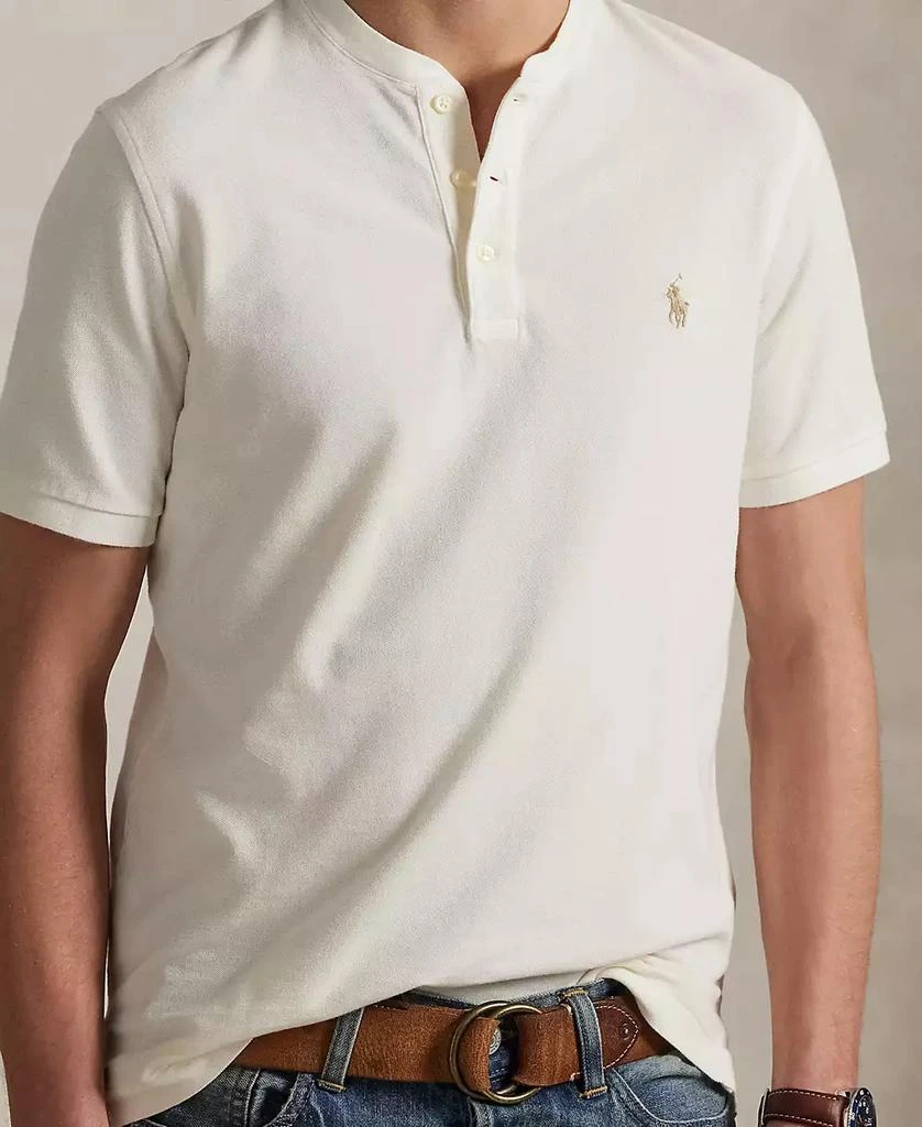 Ralph Lauren Men's Cotton Piqué Henley Shirt 3